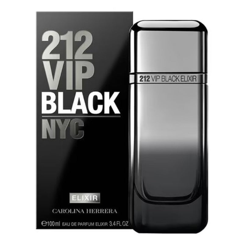 CAROLINA HERRERA 212 VIP BLACK ELIXIR EDP 100ML