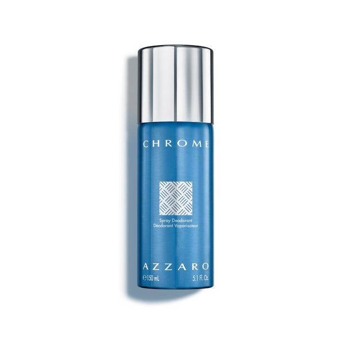 AZZARO CHROME DEODORANT 150ML - Beauty Bar 