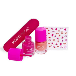 MAGIC STUDIO PRETTY GIRLS NAILS ART SET 24 - Beauty Bar 