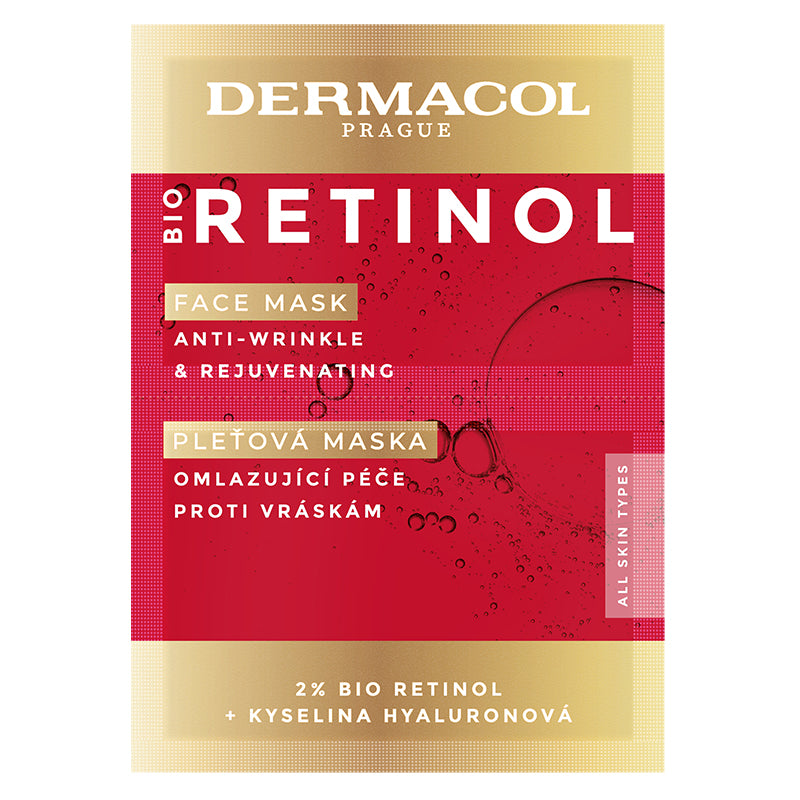 DERMACOL BIO RETINOL FACE MASK - Beauty Bar 