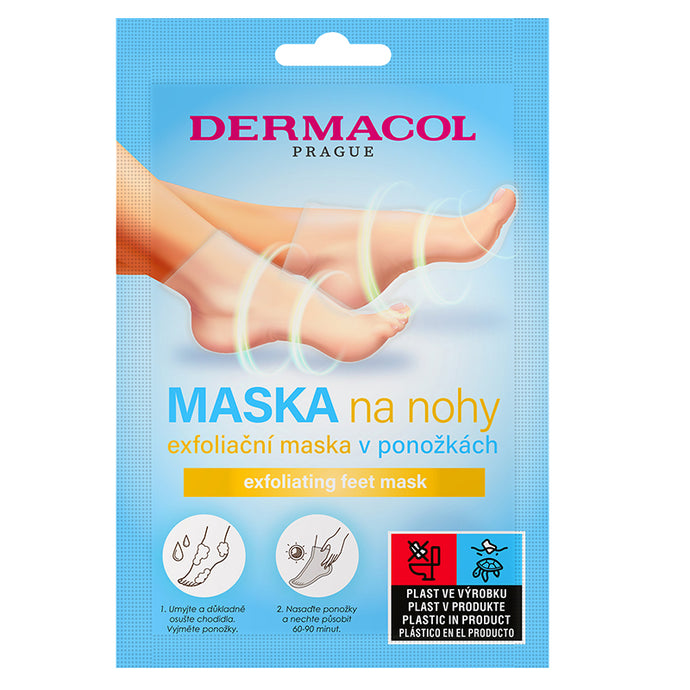 DERMACOL EXFOLIATING FEET MASK SOCKS - Beauty Bar 