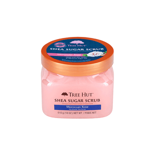 TREE HUT SHEA SUGAR SCRUB MOROCCAN ROSE 510GR - Beauty Bar 