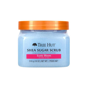 TREE HUT SHEA SUGAR SCRUB EXOTIC BLOOM 510G - Beauty Bar 