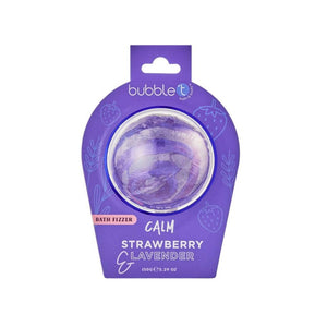 BUBBLE T BATH FIZZER IN STRAWBERRY & LAVENDER 150G