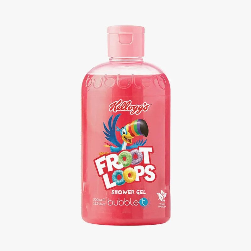 BUBBLE T BATH & SHOWER GEL KELLOGGS FROOT LOOPS 500ML