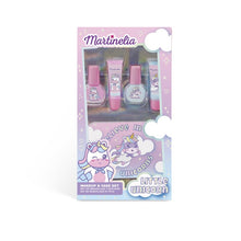 Load image into Gallery viewer, MARTINELIA LITTLE UNICORN MAKEUP &amp; CASE SET 24 - Beauty Bar 
