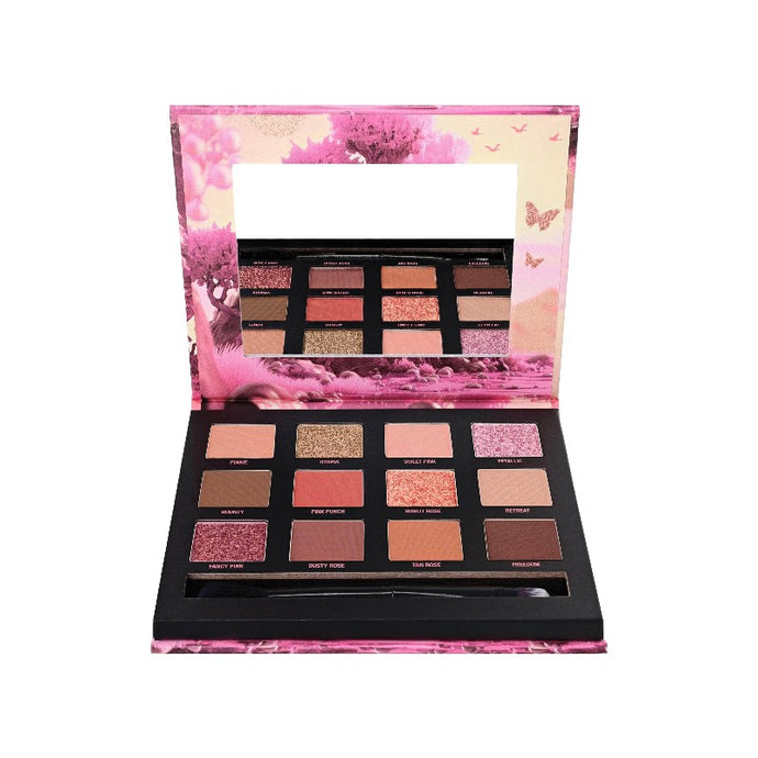 W7 ESCAPE TO PINK PRESSED PIGMENT PALETTE - Beauty Bar 