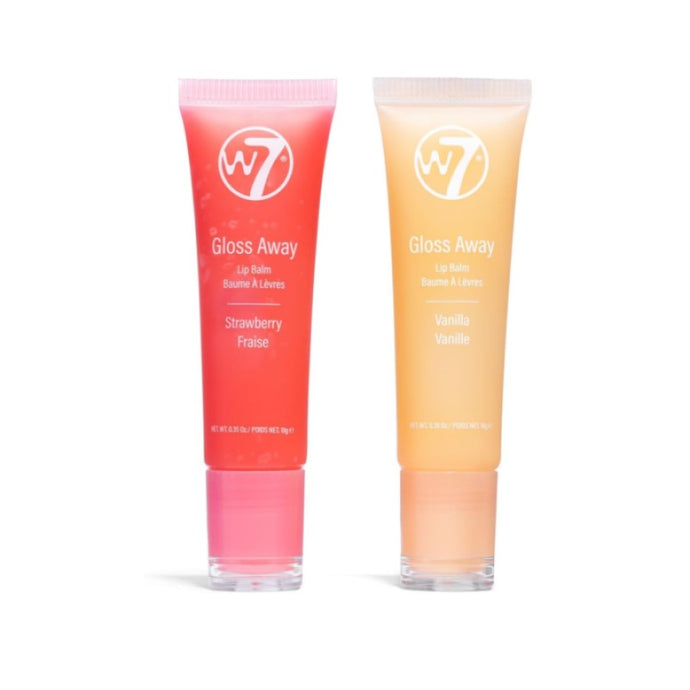 W7 GLOSS AWAY LIP BALM - AVAILABLE IN 3 SHADES - Beauty Bar 