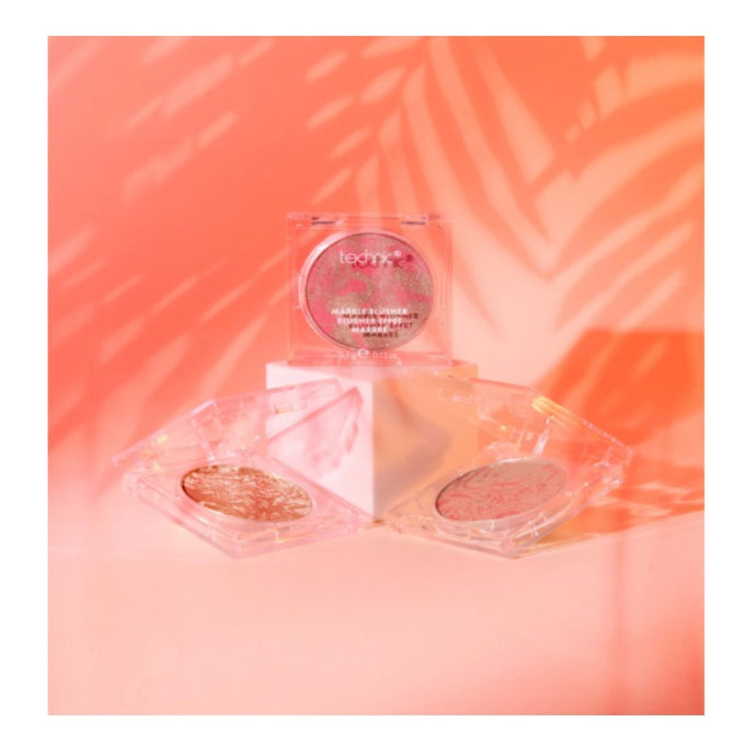 TECHNIC SUMMER MARBLE BLUSHER - AVAILABLE IN 3 SHADES - Beauty Bar 