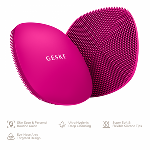 GESKE FACIAL BRUSH 4 IN 1 - AVAILABLE IN 3 COLOURS - Beauty Bar 