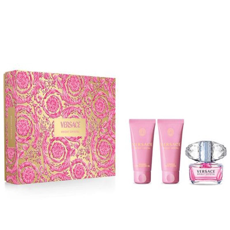 VERSACE BRIGHT CRYSTAL EDT 50 ML SET 24