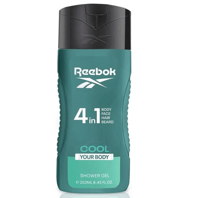 REEBOK COOL YOUR BODY 4IN1 BODY WASH 250ML - Beauty Bar 