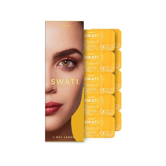 SWATI HONEY - 1 DAY LENSES - Beauty Bar 