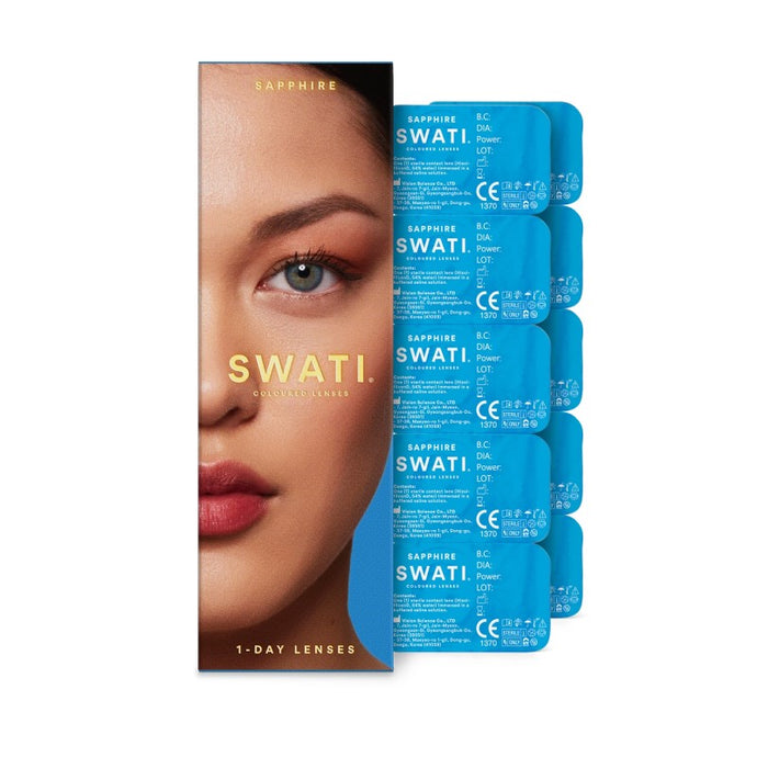 SWATI SAPPHIRE - 1 DAY LENSES - Beauty Bar 