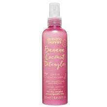 Load image into Gallery viewer, UMBERTO GIANNINI BANANA COCONUT DETANGLER CONDITIONER 250ML
