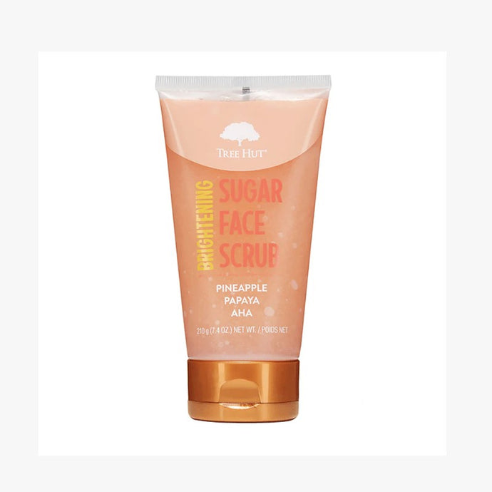 TREE HUT PINEAPPLE & PAPAYA FACE SCRUB 210G - Beauty Bar 