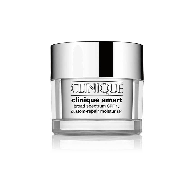 CLINIQUE SMART™ BROAD SPECTRUM SPF 15 CUSTOM-REPAIR MOISTURIZER - DRY TO COMBINATION SKIN - 50ML - Beauty Bar 