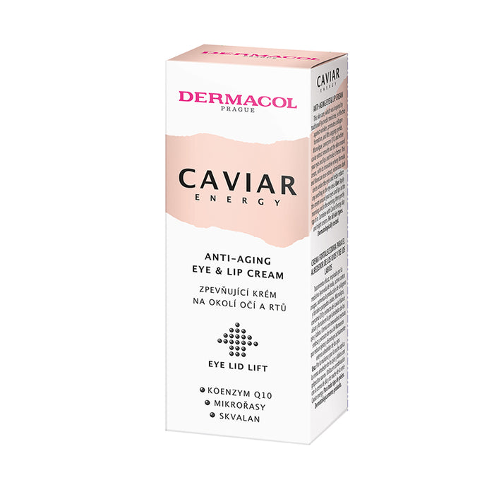 DERMACOL CAVIAR ENERGY EYE AND LIP CREAM 15ML - Beauty Bar 