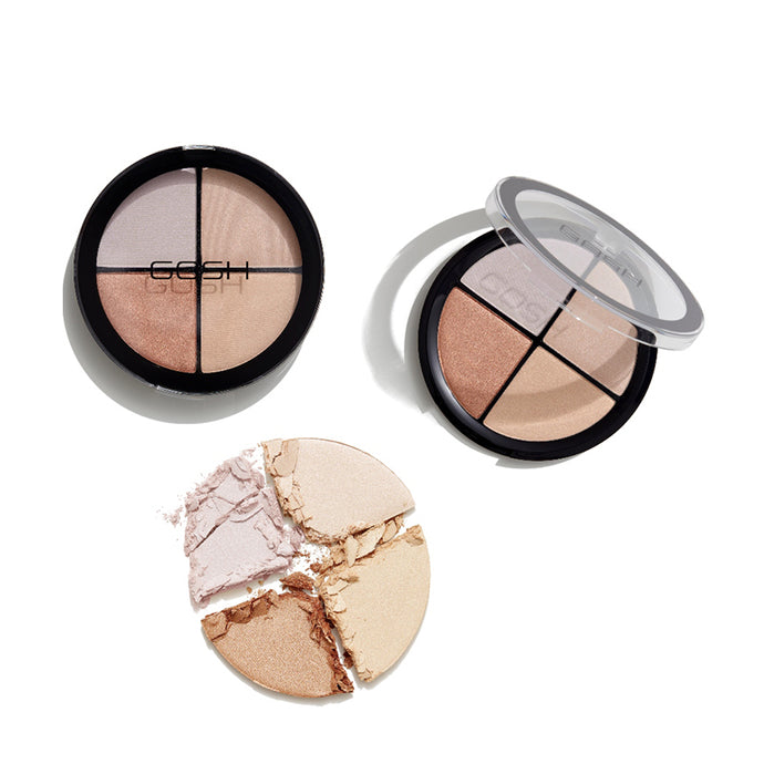 GOSH COPENHAGEN STROBE N' GLOW KIT 001 HIGHLIGHT - Beauty Bar 