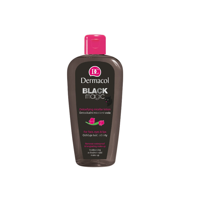 DERMACOL BLACK MAGIC DETOXIFYING MICELLAR LOTION 200ML - Beauty Bar 