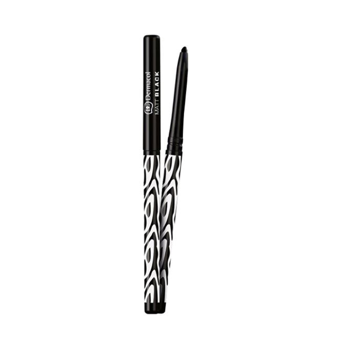 DERMACOL MATT BLACK MATTE EYE PENCIL - Beauty Bar 