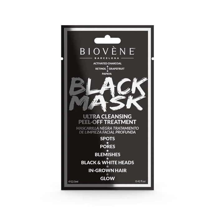 BIOVENE BLACK MASK SINGLE USE 12.5ML - Beauty Bar 