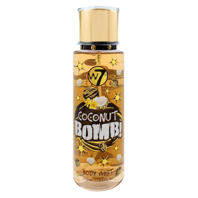 W7 COCONUT BOMB BODY MIST 250ML - Beauty Bar Cyprus