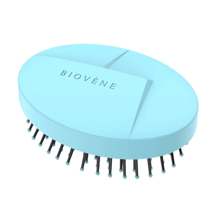 BIOVENE THE CONSCIOUS™ BIODEGRADABLE COMPACT DETANGLING BRUSH, WET & DRY HAIR - AVAILABLE IN 4 COLOURS - Beauty Bar 