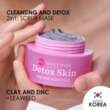 Load image into Gallery viewer, 7DAYS DETOX SKIN CLAY PEEL MASK DETOX SKIN 50ML - Beauty Bar 
