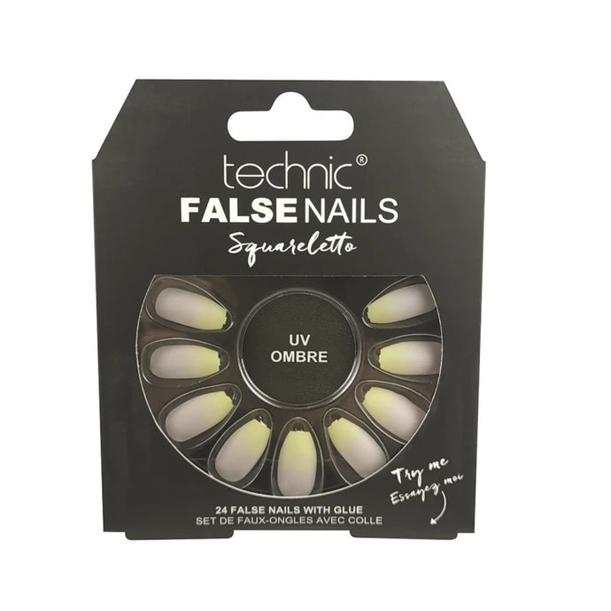 TECHNIC FALSE NAILS SQUARELETTO - UV OMBRE - Beauty Bar 