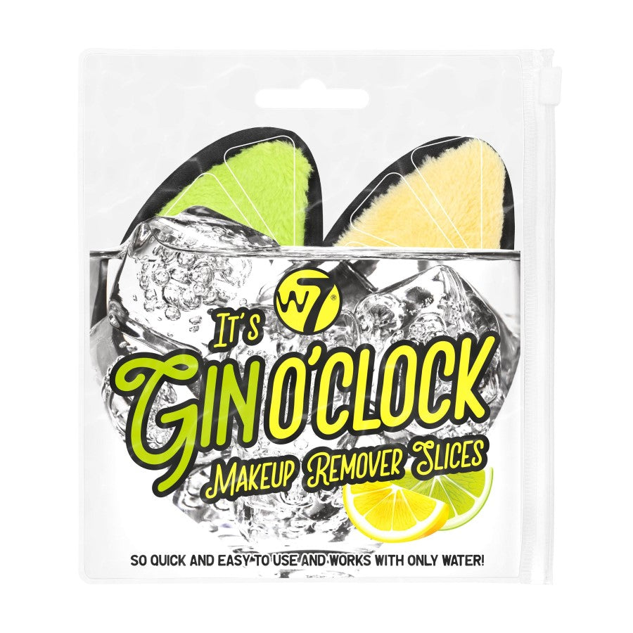 W7 ITS GIN O'CLOCK MAKEUP REMOVER SLICES - Beauty Bar 