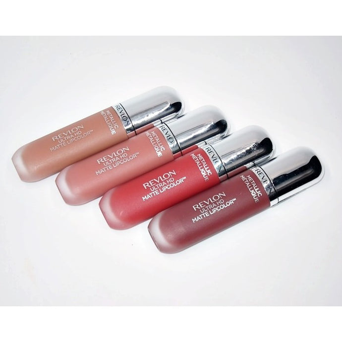 REVLON ULTRA HD METALLIC MATTE LIPSTICK - AVAILABLE IN 6 SHADES - Beauty Bar 