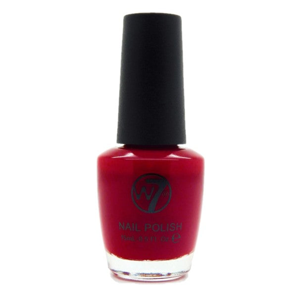 W7 NAIL POLISH - CRIMSON 027 - Beauty Bar Cyprus