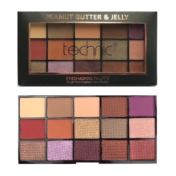 TECHNIC PEANUT BUTTER & JELLY EYE SHADOW PALETTE - Beauty Bar Cyprus