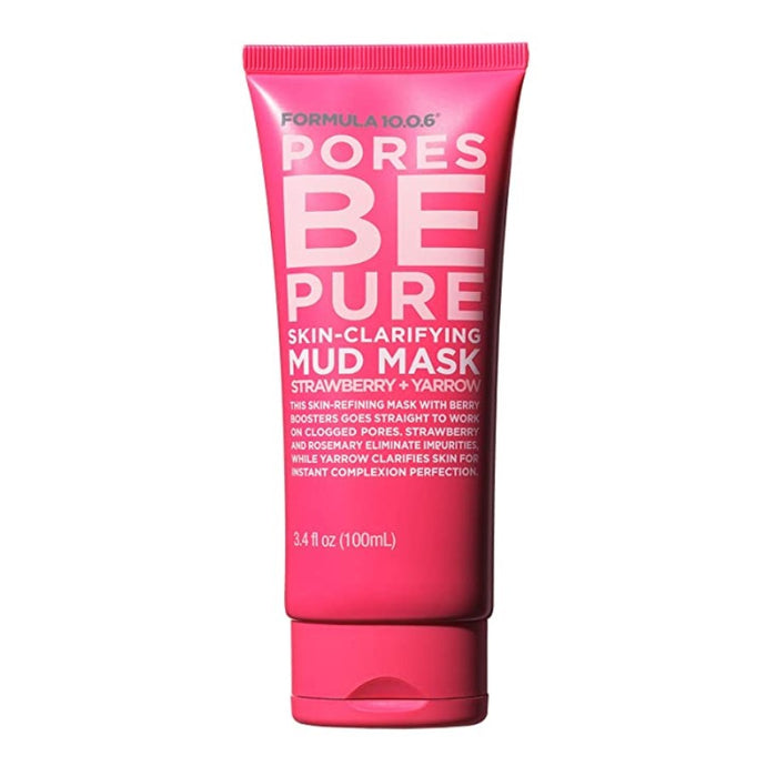 FORMULA 10.0.6 - PORES BE PURE - CLARIFYING MUD MASK 100ML - Beauty Bar Cyprus