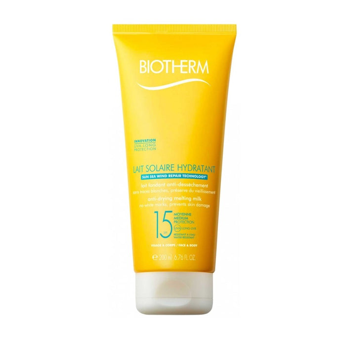 BIOTHERM MOISTURIZING SUN MILK SPF15 200ML - Beauty Bar Cyprus