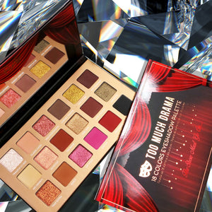 RUDE TOO MUCH DRAMA 18 EYESHADOW PALETTE - Beauty Bar Cyprus