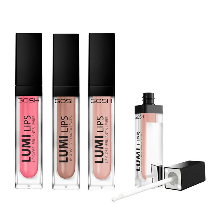 GOSH COPENHAGEN LUMI LIPS GLOSS - AVAILABLE IN 8 SHADES - Beauty Bar 